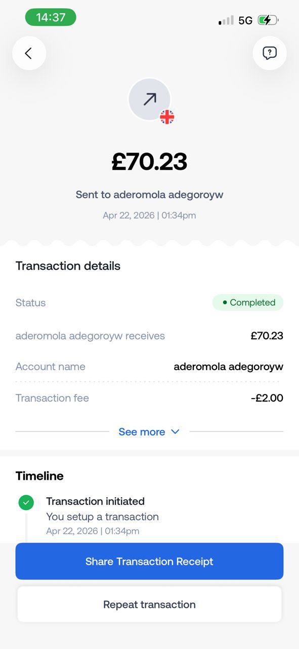 Payment proof 10