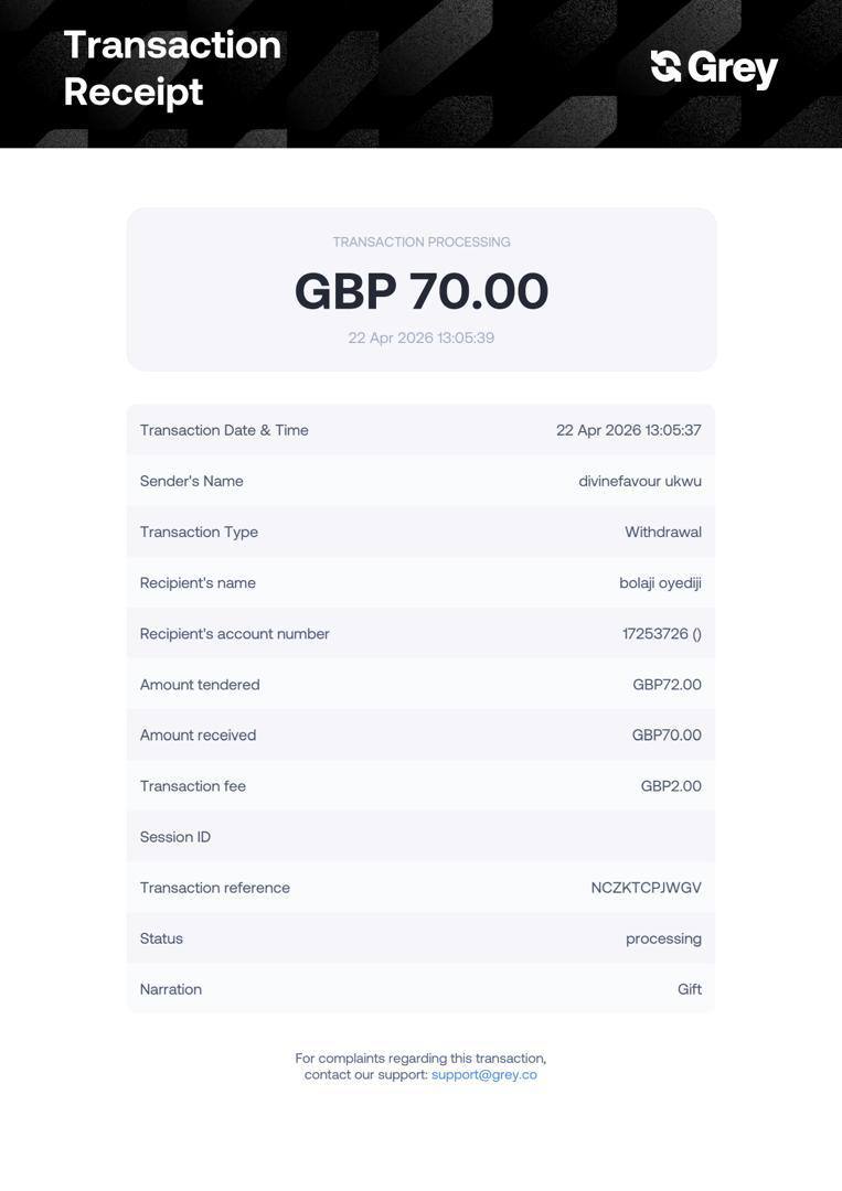 Payment proof 20