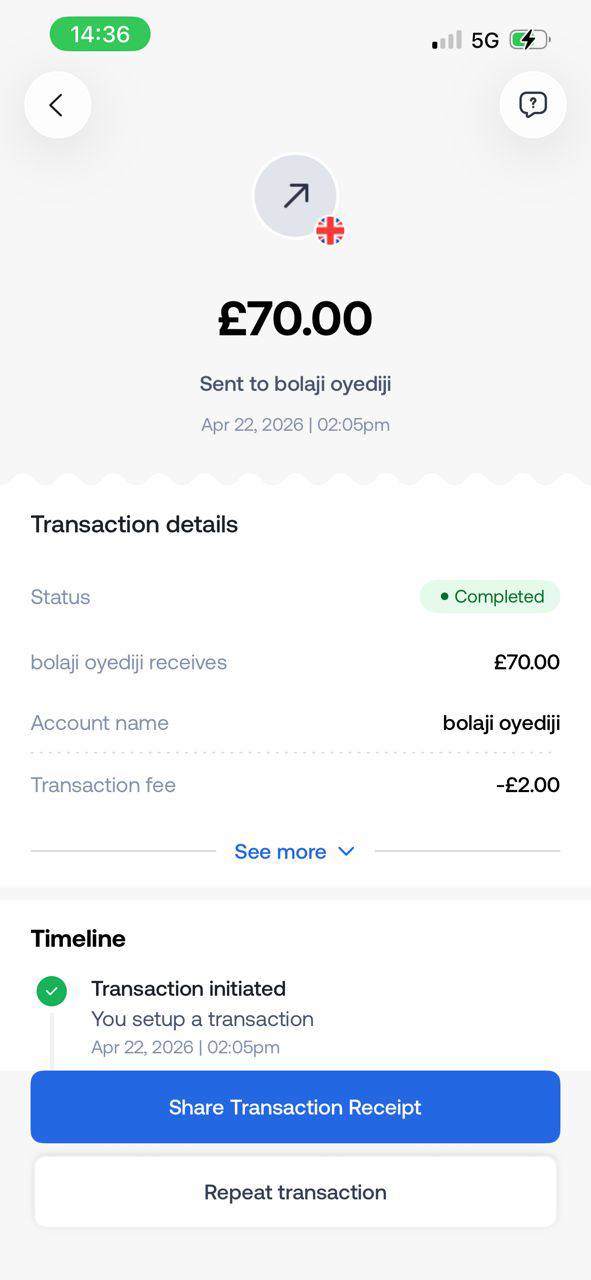 Payment proof 2